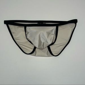 N2N Bodywear Bikini Nylon White Size Small